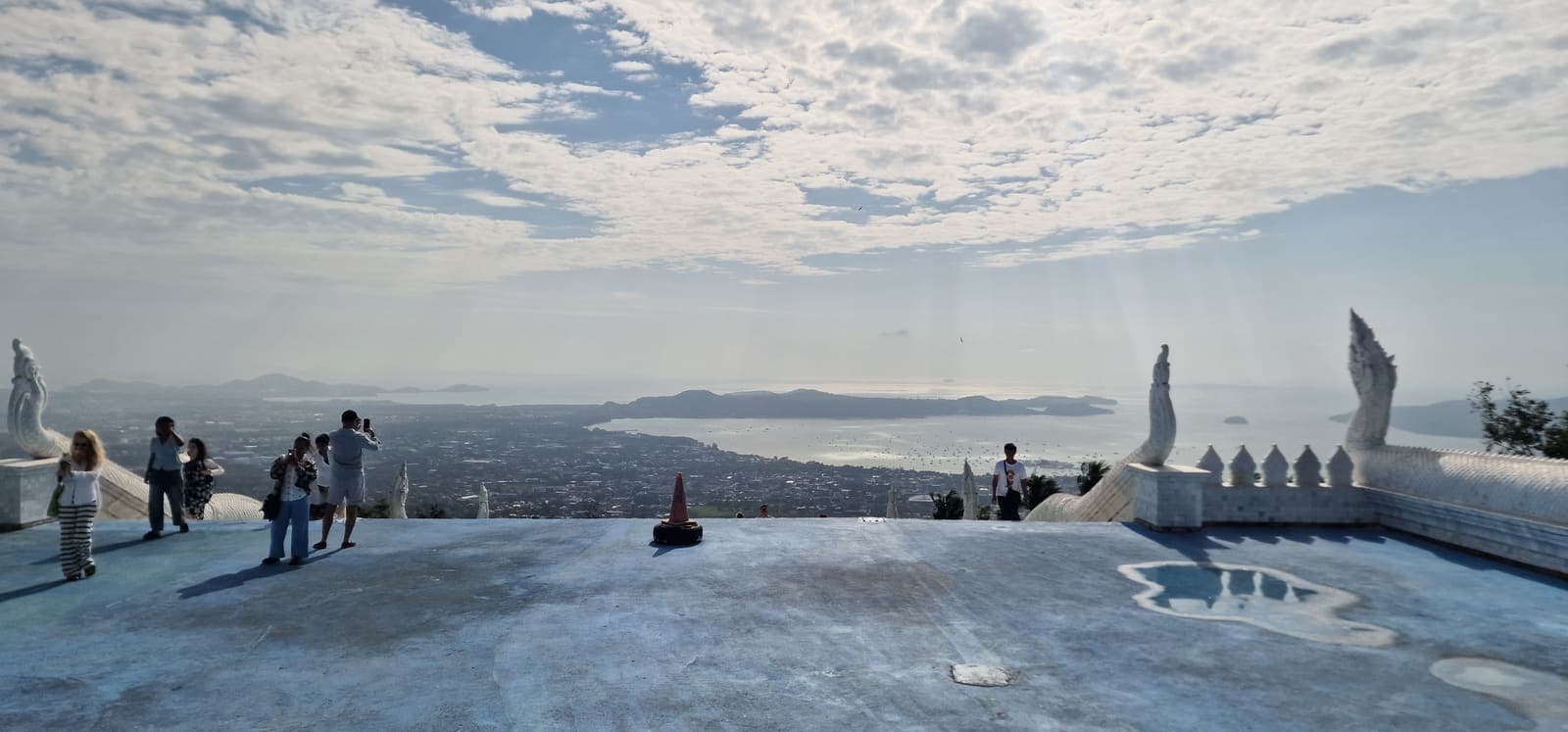 Panoramic view over Phuket from the Big Buddha viewpoint